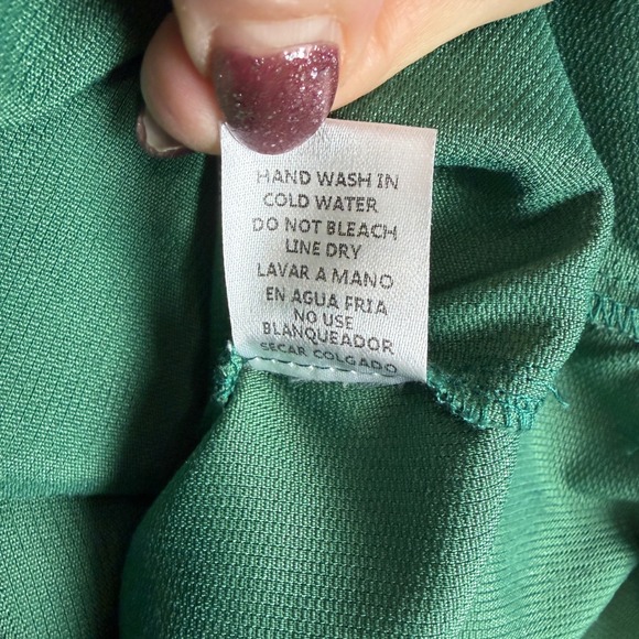 &merci Mens Emerald Green Corduroy Button Down Utility Shirt Large MTP8875 - Picture 9 of 9